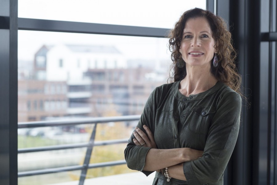 PSO-adviseur Extend in gesprek met HR-manager Rieneke Leusink van Ter Steege Holding
